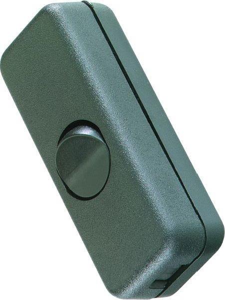 Bachmann Schnurzwischenschalter 924.036 1polig schwarz/schwarz