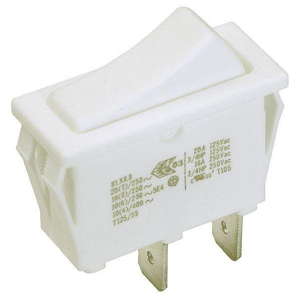 Bachmann Wippenschalter 924.090 1polig weiß/weiß