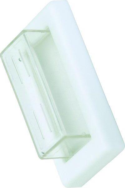 Bachmann PVC-Kappe und Rahmen 924.115 für 1polig, klar/weiß