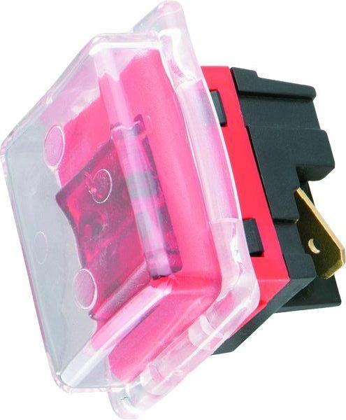 Bachmann Wippenschalter 924.136 2polig rot/rot