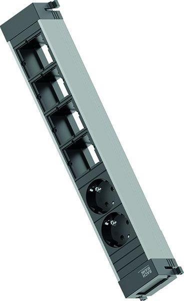 Bachmann Steckdoseneinheit 916.025 Power Frame 6fach