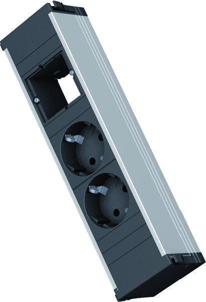 Bachmann Steckdoseinheit 912.003 2xSCHUKO 1xABD