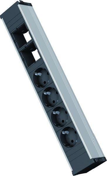 Bachmann Steckdoseneinheit 912.007 4xSCHUKO 2xABD GST18