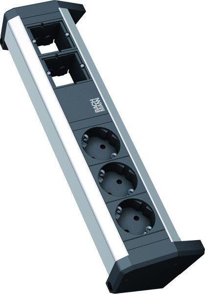 Bachmann Steckdosenleiste DESK 3xSCHUKO 2xABD GST18