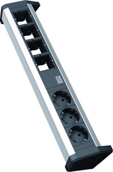 Bachmann Steckdosenleiste DESK 3xCEE7/3 4xABD KS GST 18