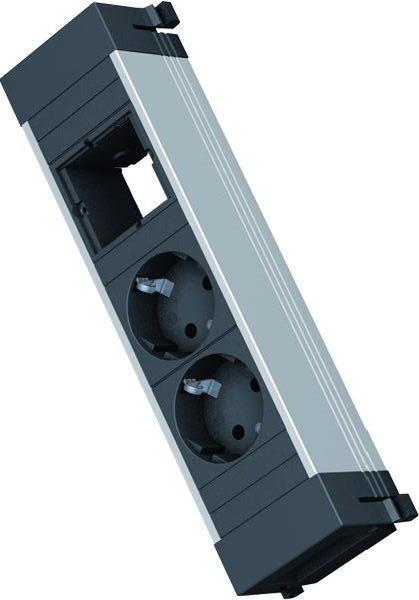 Bachmann Steckdoseneinheit 916.000 2xSCHUKO 1xABD