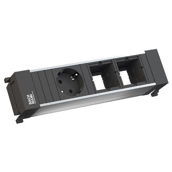 Bachmann Steckdoseneinheit 916.001 1xSCHUKO 2xABD