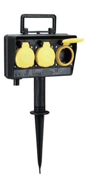 Bachmann Gartensteckdose 394.175 mit Erdspiess