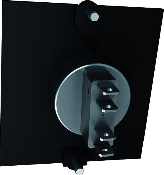 Bachmann Rahmen 917.046 1xTaster Edelstahl unbeleuchtet