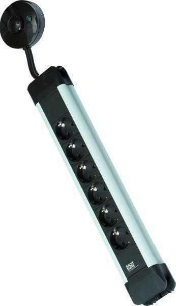 Bachmann Steckdosenleiste mit Trittschalter 330.142 6fach Connectus Energy Saver