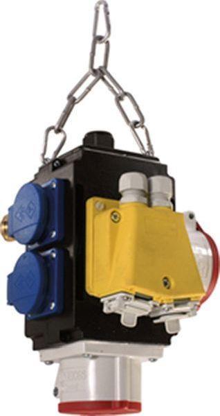 Bachmann Energiewürfel 349.311 2Schuko 2CEE 1Datendose