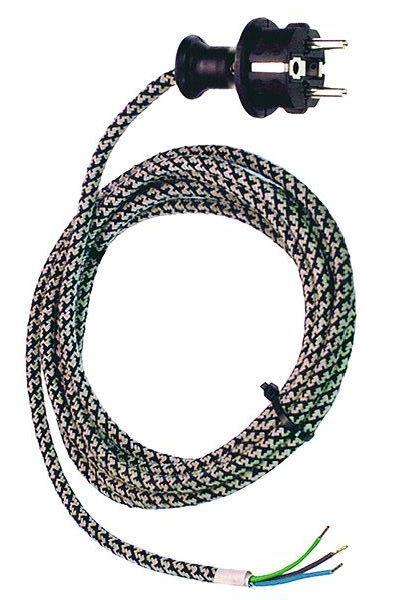 Bachmann Zuleitung 313.176 H03RT-H 3G1,00 3m grau/weiss