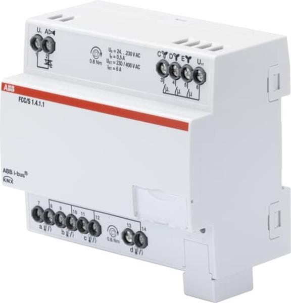 ABB FCC/S1.4.1.1 Fan Coil Controller, PWM, 3-stufig, REG