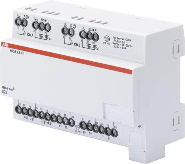 ABB HCC/S2.2.1.1 Heiz-/Kühlkreis Controller, 2fach, 3-Punkt, REG