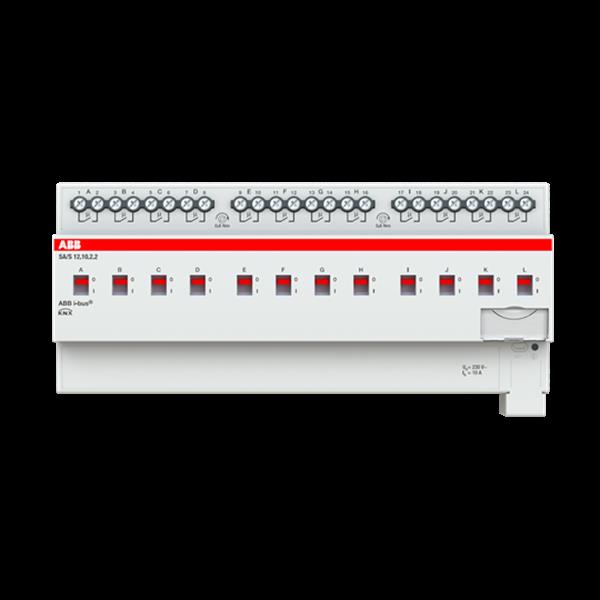 ABB SA/S12.10.2.2 Schaltaktor, 12fach, 10 A, REG