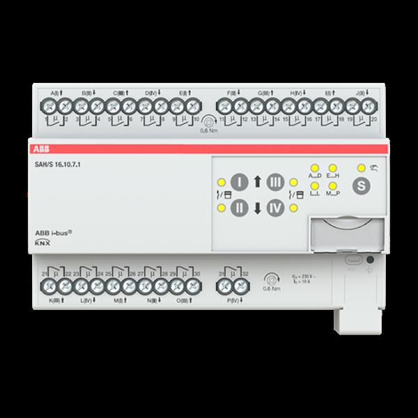 ABB SAH/S16.10.7.1 Schalt-/Jalousieaktor, 16fach, 10 A, REG