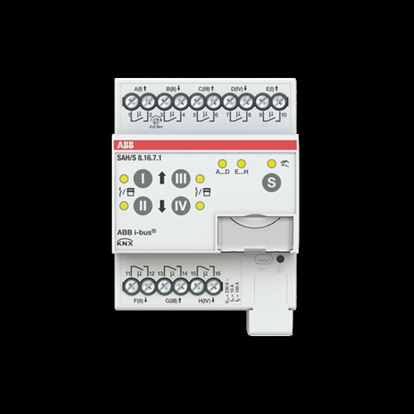 ABB SAH/S8.16.7.1 Schalt-/Jalousieaktor, 8fach, 16 A, REG