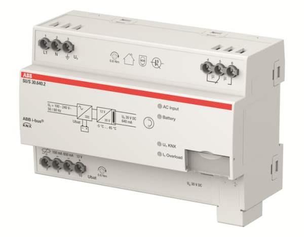 ABB SU/S30.640.2 Uninterruptible KNX Power Supply, 640 mA, MDRC