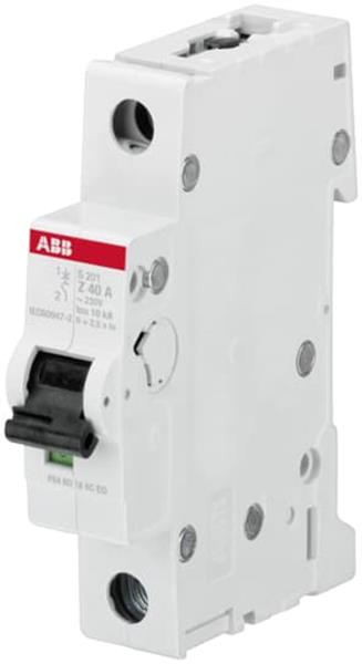 ABB S201-Z2 Sicherungsautomat Z-Char., 6 kA, 2 A, 1P