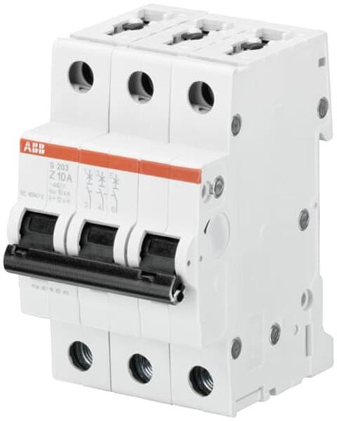 ABB S203-Z1.6 Sicherungsautomat Z-Char., 6 kA, 1.6 A, 3P