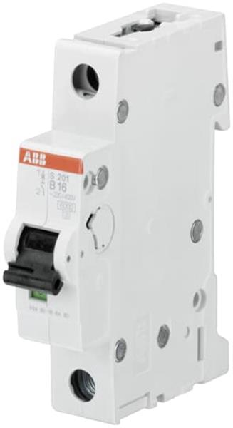 ABB S201-B16 Sicherungsautomat B-Char., 6 kA, 16 A, 1P