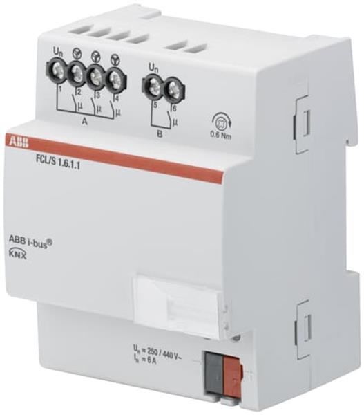 ABB FCL/S1.6.1.1 Lüfter-Aktor, 1fach, 6 A, REG