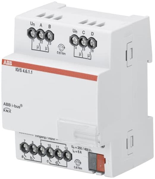 ABB IO/S4.6.1.1 E/A-Aktor, 4fach, REG