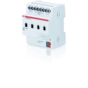 ABB SA/S4.6.2.1 Schaltaktor, 4fach, 6 A, manuelle Bedienung, REG