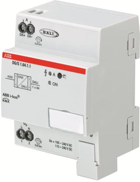 ABB DG/S1.64.1.1 DALI-Gateway, Basic, 1fach, REG