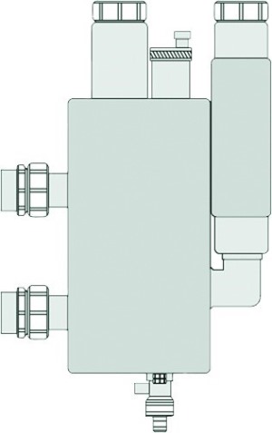 Stiebel Zubehoer Heizungshydraulik WPHW 25 hydraulische Weiche DN 25