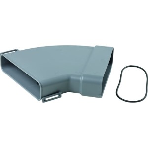 Stiebel Luftverteilsystem Anschlussbogen LVE VAB 45