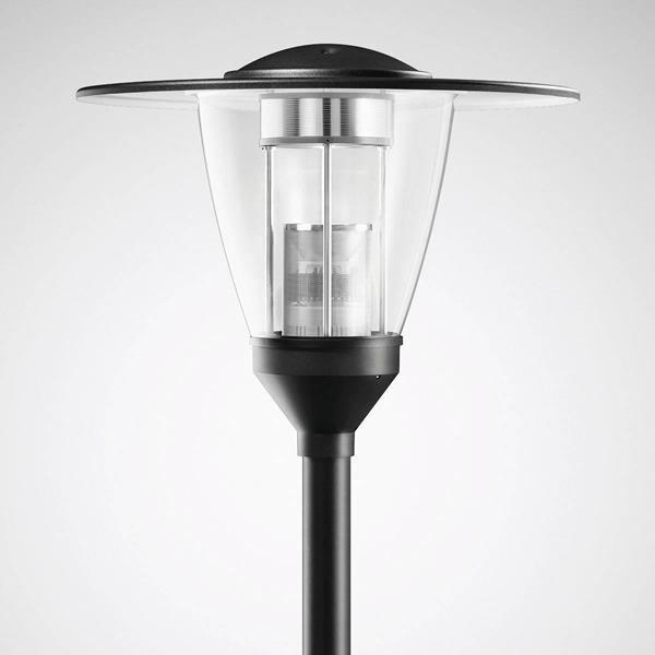 Trilux Mastleuchten 987 CLO (normal) Reflektor schwarz ET 23W 1500lm sym. breits