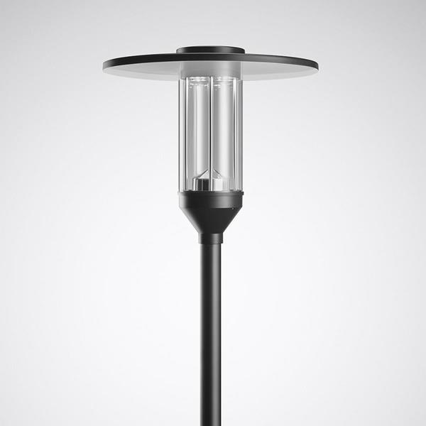 Trilux Mastleuchten 981 CLO (normal) Linse schwarz ET 16W 1800lm 70 asym. breits