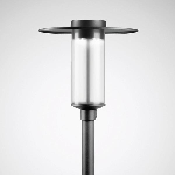 Trilux Mastleuchten Lumantix Zylinder (LTX Z) CLO (normal) Linse anthrazit ET 17