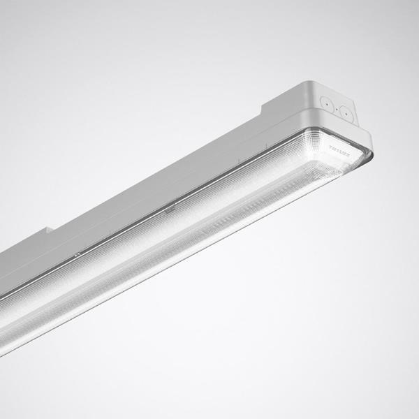 Trilux Feuchtraumleuchten Aragon Fit Linse grau ET 18W 2000lm Notlicht Wide (W)