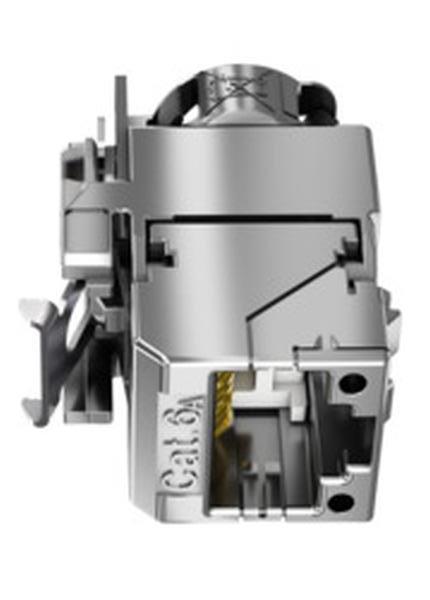 Telegärtner AMJ-SL Modul Cat6A-ISO T568A (12 Stk = 1VPE)