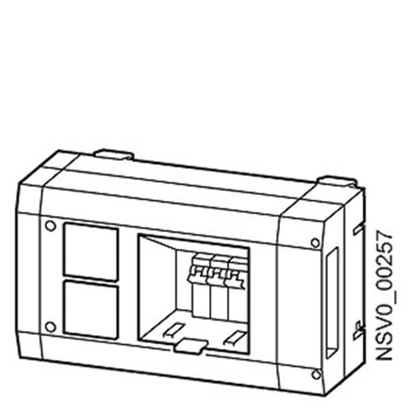 Siemens BD01-AK2M1/2SD163FIA161 ABGANGSKASTEN Siemens BD01-AK2M1/2SD163FIA161 ABGANGSKASTEN