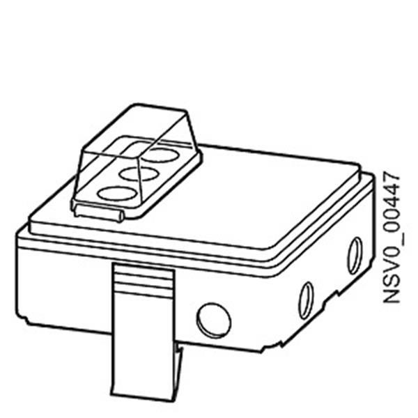 Siemens BD2-AK1/S18 ABGANGSKASTEN 25A / 3 X D02