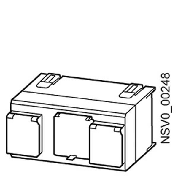 Siemens BD01-AK02M0/2SD163S14 ABGANGSKASTEN