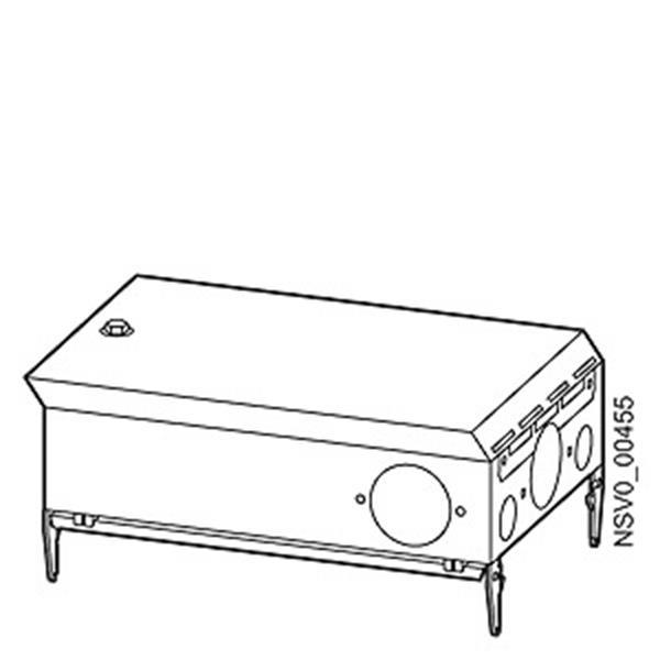 Siemens BD2-AK02X/F1038-3N ABGANGSKASTEN 25A / 1 X 4 POLIG GERADE ID2000 UNTERTE