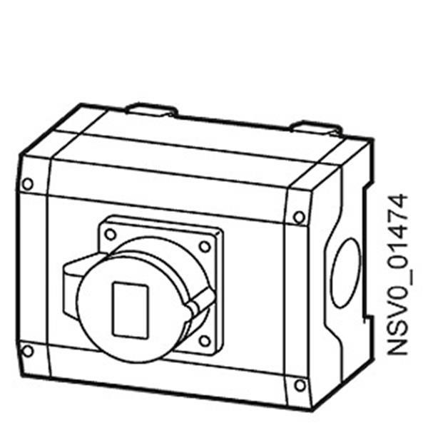 Siemens BD01-GK1X/CEE165 GERAETEKASTEN Siemens BD01-GK1X/CEE165 GERAETEKASTEN