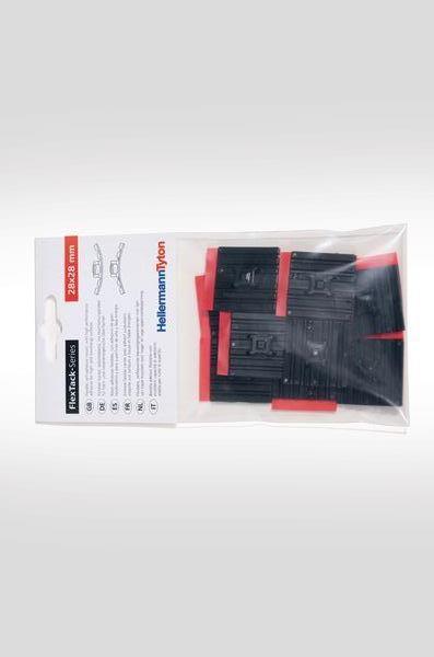Hellermann Klebesockel FMB4APT-I-PA66HS-BK (10) flexibel