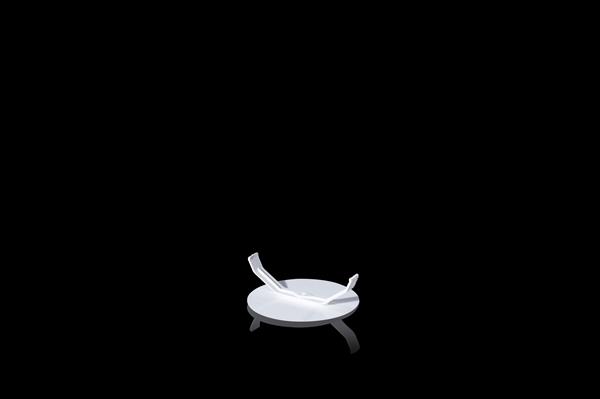 Feder-Steckdeckel E109A, für UP-Dosen Ø 60mm