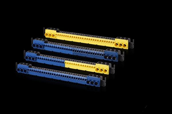 N-Steckklemme SKN34 FT, 6x25mm² schraub, 28x4mm², steckbar je Klemmseite