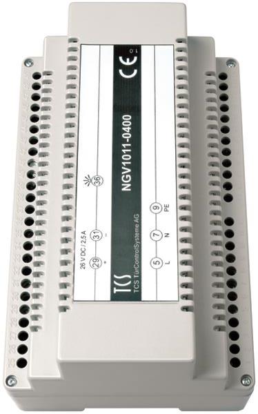 TCS Gleichspannungsnetzgerät zur Versorgung mit Gleichspannung 26 V DC, Hutschie