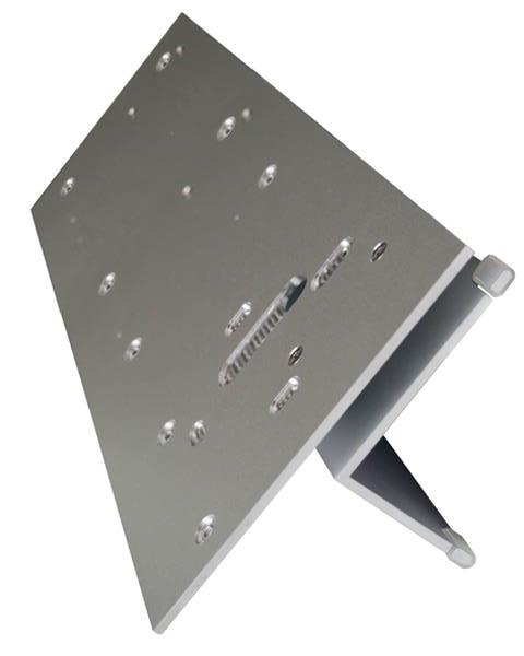 TCS Tischzubehör Audio, 3-spaltig für Audio Innenstationen der Serie IMM, silber