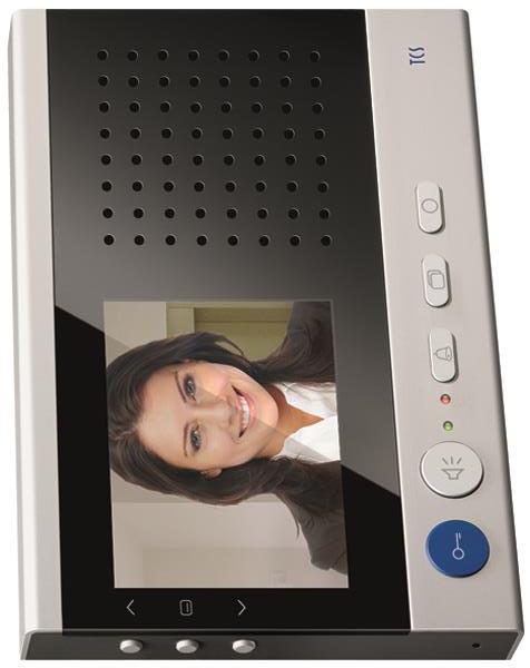 TCS Video Innenstation zum Freisprechen Serie sky + 10 Schaltfunktionen, Aufputz