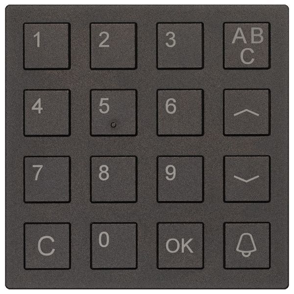 TCS Tastaturmodul Serie AMI, schwarz