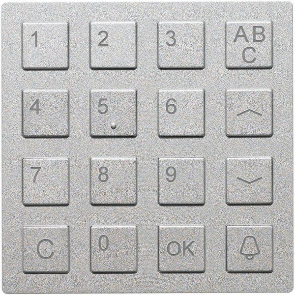 TCS Tastaturmodul Serie AMI, silber
