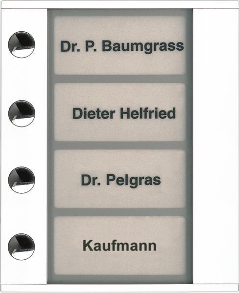 TCS Klingeltastenerweiterung für Audio Außenstation Serie PDS/AVD 4 Klingeltaste